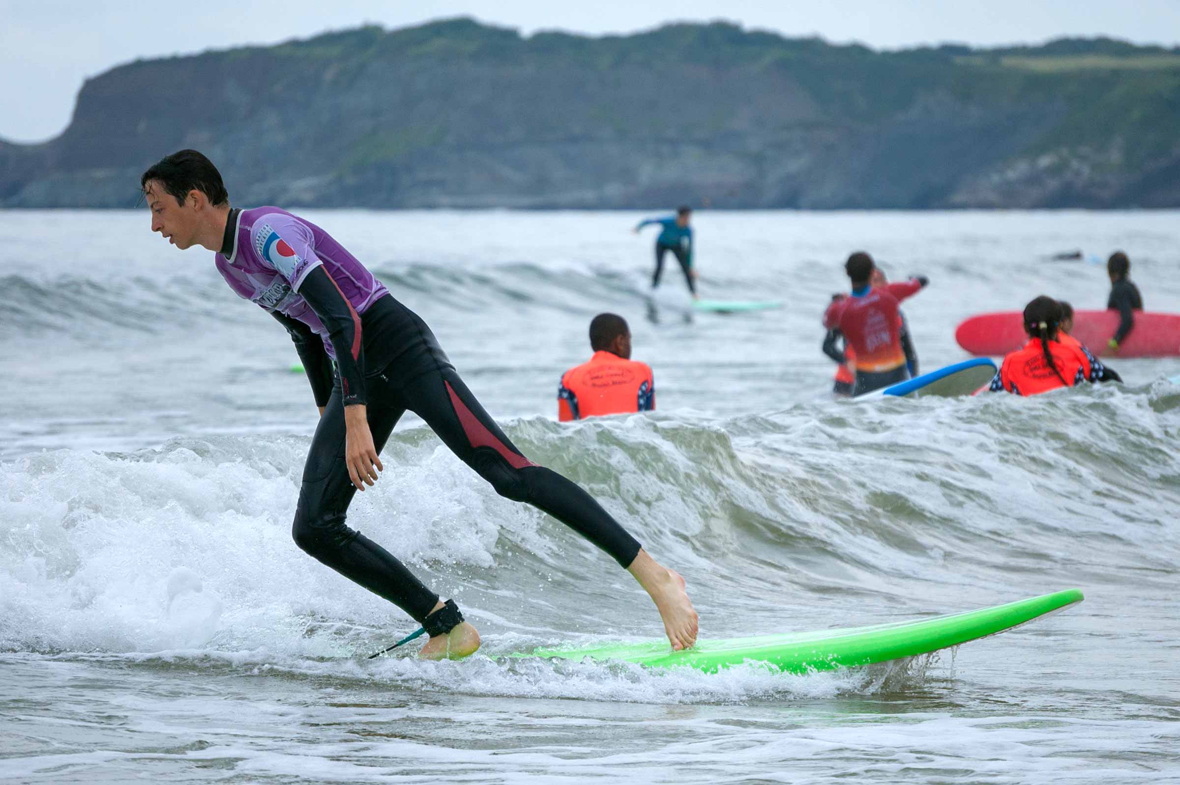 Onaka - Cours surf Groupe Jeunes