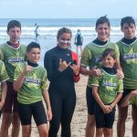 Onaka - cours surf Hendaye-photo groupe